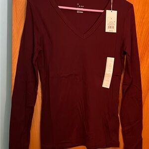 Super Soft Long Sleeve T-Shirt Size Small
